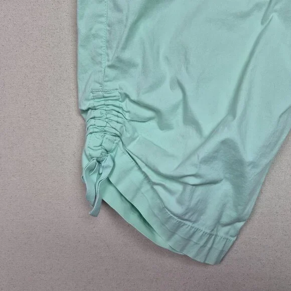 Gloria Vanderbilt Women's Mint Green Pull-On Capri Pants Plus Sz 18W 40/18.5 - Picture 5 of 6